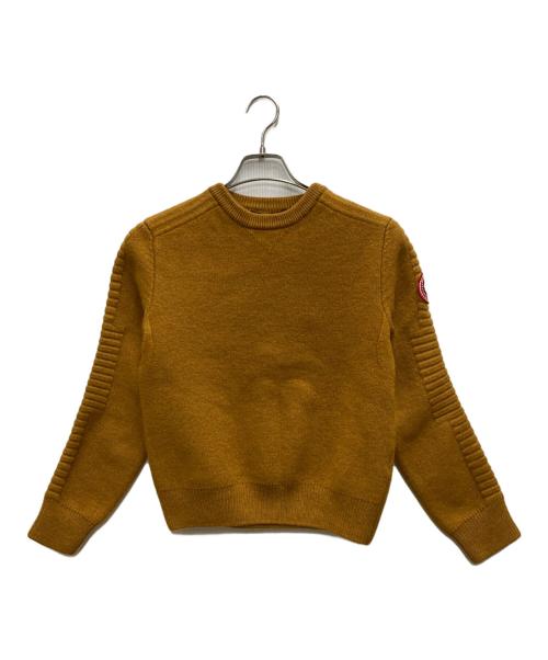 CANADA GOOSE（カナダグース）CANADA GOOSE (カナダグース) PATERSON SWEATER イエロー サイズ:Ⅿの古着・服飾アイテム