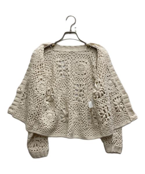 RHC Ron Herman（アールエイチシー ロンハーマン）RHC Ron Herman (アールエイチシー ロンハーマン) random crochet cardigan ホワイト サイズ:不明の古着・服飾アイテム