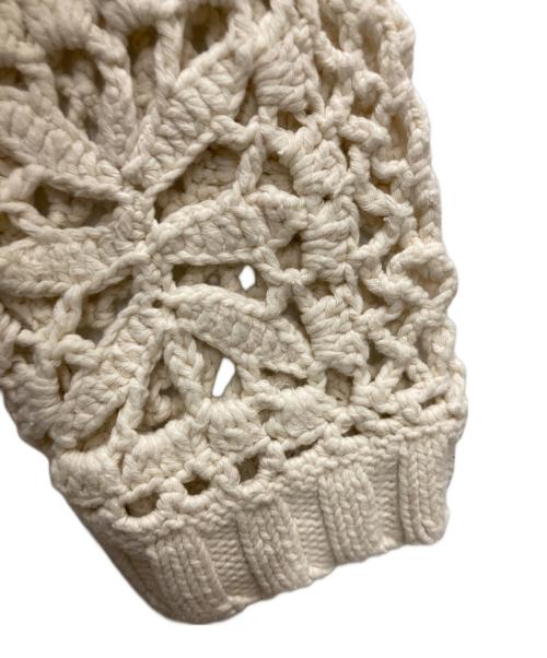 RHC Ron Herman（アールエイチシー ロンハーマン）RHC Ron Herman (アールエイチシー ロンハーマン) random crochet cardigan ホワイト サイズ:不明の古着・服飾アイテム