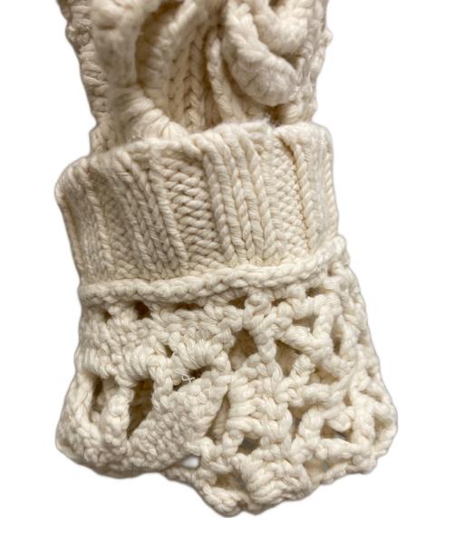 RHC Ron Herman（アールエイチシー ロンハーマン）RHC Ron Herman (アールエイチシー ロンハーマン) random crochet cardigan ホワイト サイズ:不明の古着・服飾アイテム