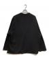 Knuth Marf (クヌースマーフ) label keyneck tops ブラック サイズ:s：4000円