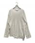 ANCELLM（アンセルム）の古着「DAMAGE WAFFLE CREW LS T-SHIRT」｜ホワイト