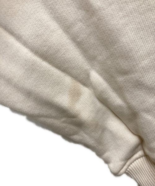 Acne studios（アクネ ストゥディオス）Acne studios (アクネ ストゥディオス) カレッジロゴ刺繍スウェット ベージュ サイズ:Sの古着・服飾アイテム