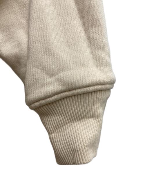 Acne studios（アクネ ストゥディオス）Acne studios (アクネ ストゥディオス) カレッジロゴ刺繍スウェット ベージュ サイズ:Sの古着・服飾アイテム