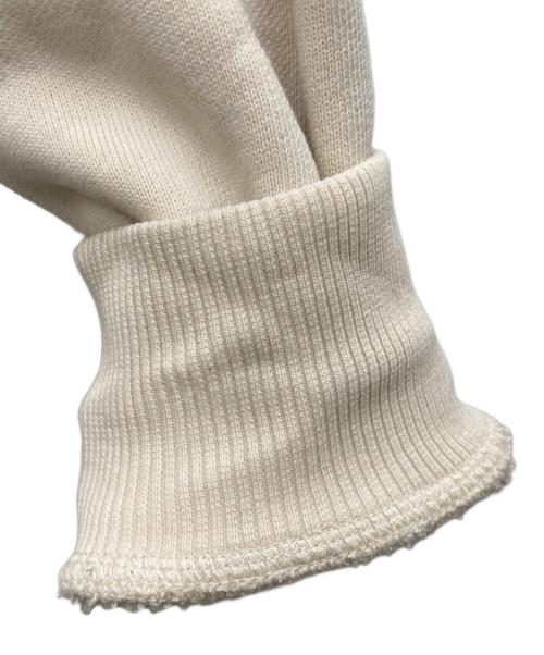 Acne studios（アクネ ストゥディオス）Acne studios (アクネ ストゥディオス) カレッジロゴ刺繍スウェット ベージュ サイズ:Sの古着・服飾アイテム