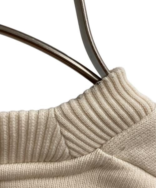 Acne studios（アクネ ストゥディオス）Acne studios (アクネ ストゥディオス) カレッジロゴ刺繍スウェット ベージュ サイズ:Sの古着・服飾アイテム