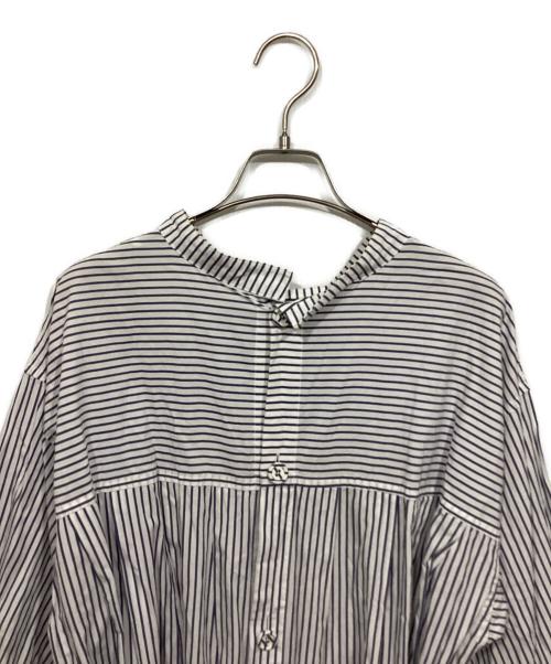 Harikae（ハリカエ）Harikae (ハリカエ) 長袖ワンピース ホワイト サイズ:sの古着・服飾アイテム