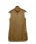 mame kurogouchi（マメクロゴウチ）の古着「Marble Print Sheer Jersey High Neck Top」｜ベージュ