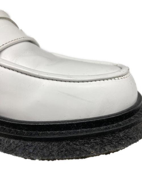 ADIEV（アデュー）ADIEV (アデュー) ローファー ホワイト サイズ:39の古着・服飾アイテム