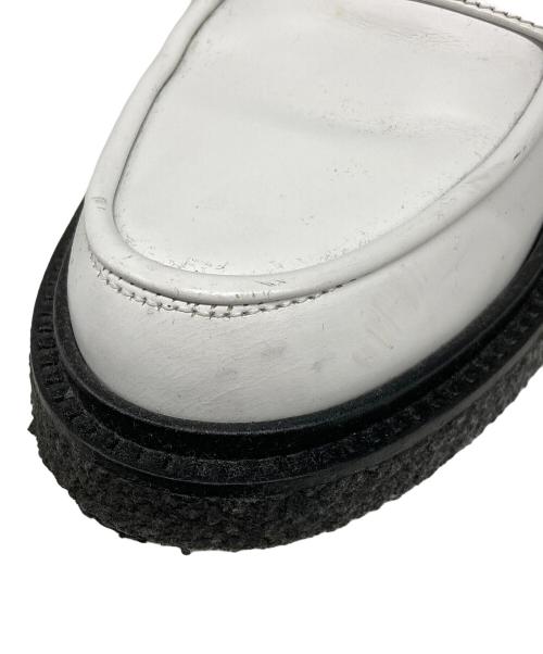 ADIEV（アデュー）ADIEV (アデュー) ローファー ホワイト サイズ:39の古着・服飾アイテム