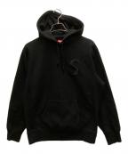 SUPREMEシュプリーム）の古着「S Logo Hooded Sweatshirt」｜ブラック
