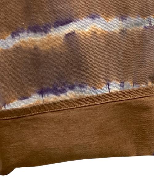 FUMIKA UCHIDA（フミカウチダ）FUMIKA UCHIDA (フミカウチダ) TIE-DYE WIDE STRAIGHTPANTS ブラック サイズ:38の古着・服飾アイテム