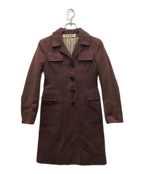MARNI（マルニ）MARNI (マルニ) コート ピンク サイズ:40の古着・服飾アイテム