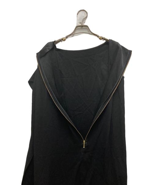 MYLAN（マイラン）MYLAN (マイラン) Asymmetry Sleeve Dress ブラック サイズ:Mの古着・服飾アイテム