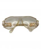 CAZALカザール）の古着「クリアフレームサングラス」｜クリア