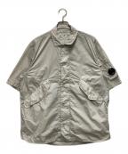 C.P COMPANYシーピーカンパニー）の古着「Chrome-R Overshirt」｜グレー
