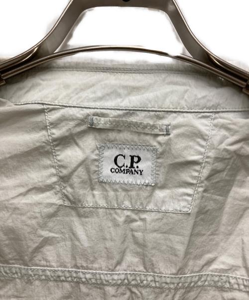 C.P COMPANY（シーピーカンパニー）C.P COMPANY (シーピーカンパニー) Chrome-R Overshirt グレー サイズ:Lの古着・服飾アイテム