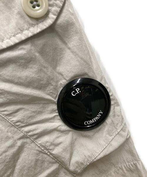 C.P COMPANY（シーピーカンパニー）C.P COMPANY (シーピーカンパニー) Chrome-R Overshirt グレー サイズ:Lの古着・服飾アイテム