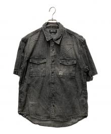 WIND AND SEA×Denham（ウィンダンシー×デンハム）の古着「Dungarees Shirt」｜グレー