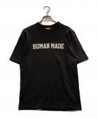 HUMAN MADEヒューマンメイド）の古着「ロゴS/S TEE」｜ブラック