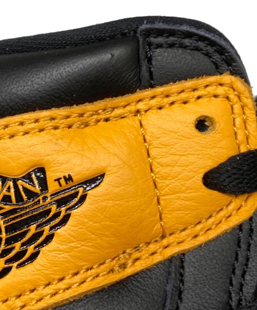 NIKE（ナイキ）NIKE (ナイキ) Air Jordan 1 Retro High OG ブラック×イエロー サイズ:US 10の古着・服飾アイテム