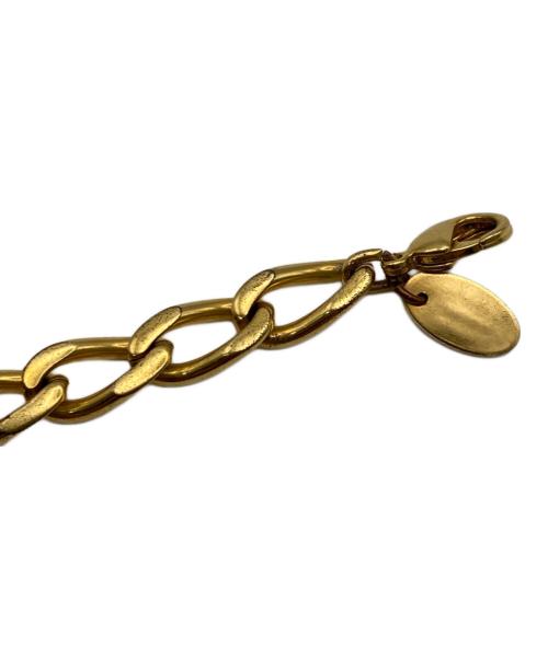 Vivienne Westwood（ヴィヴィアンウエストウッド）Vivienne Westwood (ヴィヴィアンウエストウッド) オーブチェーンブレスレット ゴールドの古着・服飾アイテム