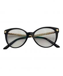 VERSACE（ヴェルサーチェ）の古着「キャットアイグラス」｜ブラック