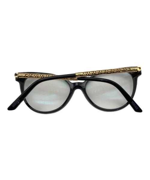 VERSACE（ヴェルサーチェ）VERSACE (ヴェルサーチェ) キャットアイグラス ブラック サイズ:52?16の古着・服飾アイテム