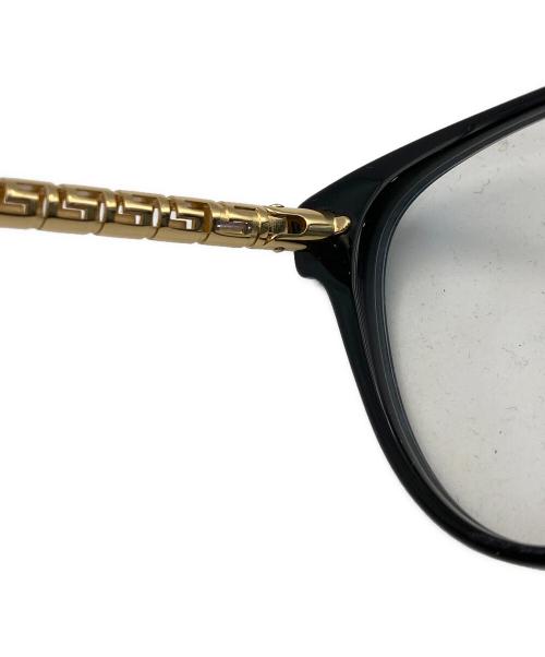 VERSACE（ヴェルサーチェ）VERSACE (ヴェルサーチェ) キャットアイグラス ブラック サイズ:52?16の古着・服飾アイテム