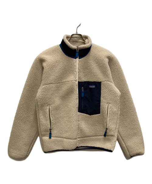 Patagonia（パタゴニア）Patagonia (パタゴニア) クラシックレトロXジャケット ホワイト サイズ:Ⅿの古着・服飾アイテム