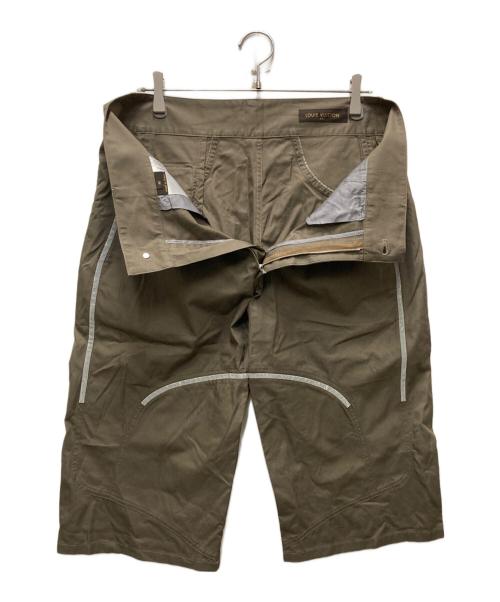 LOUIS VUITTON（ルイ ヴィトン）LOUIS VUITTON (ルイ ヴィトン) 3D POCKET REFLECTIVE SHORTS ブラウン サイズ:40の古着・服飾アイテム