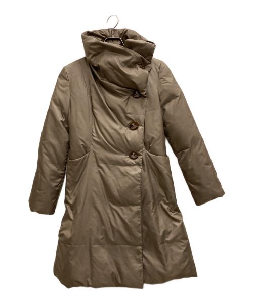 Vivienne Westwood RED LABEL（ヴィヴィアンウエストウッドレッドレーベル）Vivienne Westwood RED LABEL (ヴィヴィアンウエストウッドレッドレーベル) ダウンコート ベージュ サイズ:1の古着・服飾アイテム