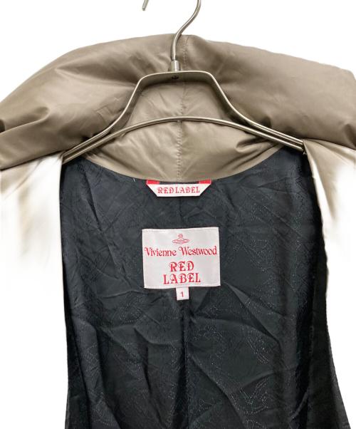 Vivienne Westwood RED LABEL（ヴィヴィアンウエストウッドレッドレーベル）Vivienne Westwood RED LABEL (ヴィヴィアンウエストウッドレッドレーベル) ダウンコート ベージュ サイズ:1の古着・服飾アイテム
