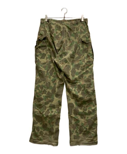 USED（ユーズド）USED (ユーズド) 50`S-M-43ダックハンターカモパンツ オリーブ サイズ:不明の古着・服飾アイテム