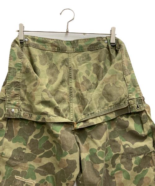 USED（ユーズド）USED (ユーズド) 50`S-M-43ダックハンターカモパンツ オリーブ サイズ:不明の古着・服飾アイテム