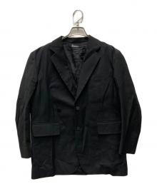 edition（エディション）の古着「エコテックギャバ オーバーサイズドジャケット」｜ブラック