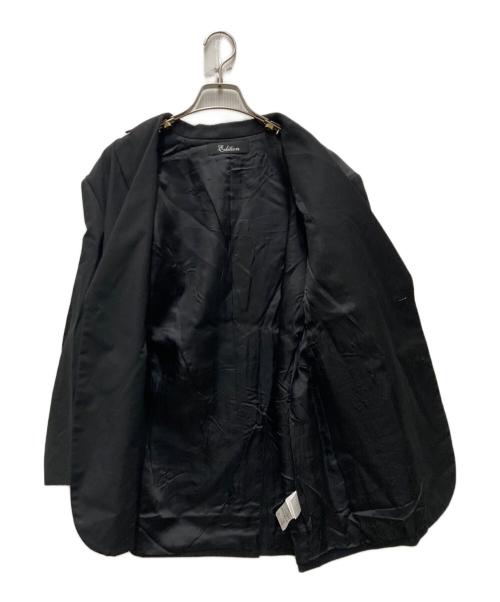 edition（エディション）Edition (エディション) エコテックギャバ オーバーサイズドジャケット ブラック サイズ:34の古着・服飾アイテム