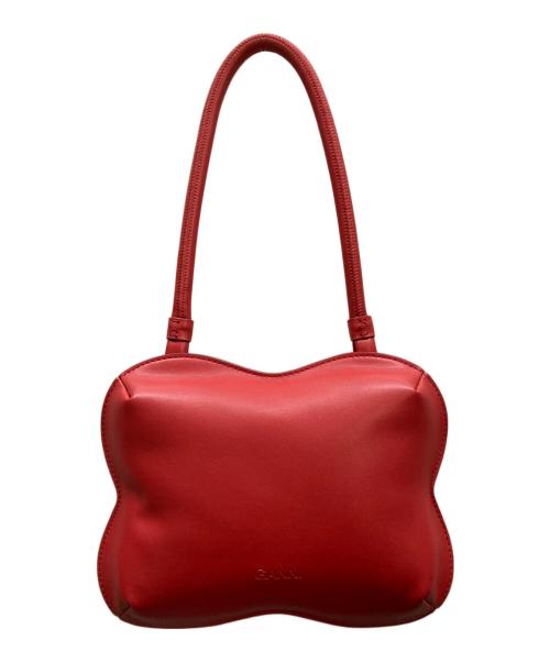 GANNI（ガニー）GANNI (ガニー) BUTTERFLY TOP HANDLE BAG レッドの古着・服飾アイテム