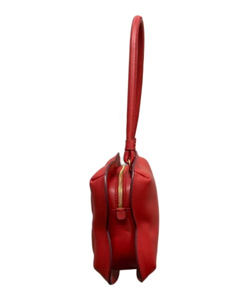 GANNI（ガニー）GANNI (ガニー) BUTTERFLY TOP HANDLE BAG レッドの古着・服飾アイテム