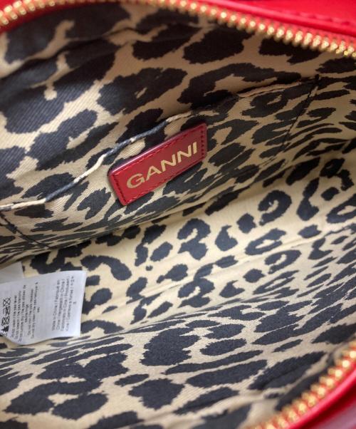 GANNI（ガニー）GANNI (ガニー) BUTTERFLY TOP HANDLE BAG レッドの古着・服飾アイテム
