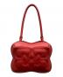 GANNI（ガニー）の古着「BUTTERFLY TOP HANDLE BAG」｜レッド