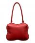 GANNI (ガニー) BUTTERFLY TOP HANDLE BAG レッド：23000円