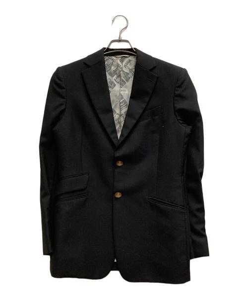 Vivienne Westwood man（ヴィヴィアン ウェストウッド マン）Vivienne Westwood man (ヴィヴィアン ウェストウッド マン) 2Bセットアップスーツ ブラック サイズ:44の古着・服飾アイテム