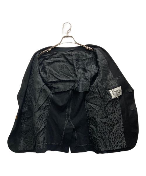 Vivienne Westwood man（ヴィヴィアン ウェストウッド マン）Vivienne Westwood man (ヴィヴィアン ウェストウッド マン) テーラードジャケット ブラック サイズ:44の古着・服飾アイテム
