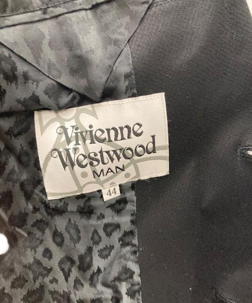 Vivienne Westwood man（ヴィヴィアン ウェストウッド マン）Vivienne Westwood man (ヴィヴィアン ウェストウッド マン) テーラードジャケット ブラック サイズ:44の古着・服飾アイテム