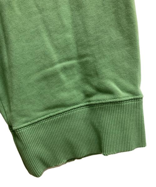 MM6 Maison Margiela（エムエムシックスメゾンマルジェラ）MM6 Maison Margiela (エムエムシックスメゾンマルジェラ) 切替スウェット グリーン サイズ:Sの古着・服飾アイテム
