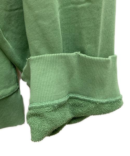 MM6 Maison Margiela（エムエムシックスメゾンマルジェラ）MM6 Maison Margiela (エムエムシックスメゾンマルジェラ) 切替スウェット グリーン サイズ:Sの古着・服飾アイテム