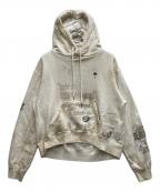 Maison MIHARA YASUHIROメゾン ミハラ ヤスヒロ）の古着「ヴィンテージ加工パーカー」｜ホワイト