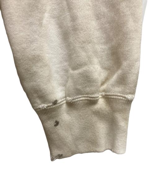 Maison MIHARA YASUHIRO（メゾン ミハラ ヤスヒロ）Maison MIHARA YASUHIRO (メゾン ミハラ ヤスヒロ) ヴィンテージ加工パーカー ホワイト サイズ:freeの古着・服飾アイテム