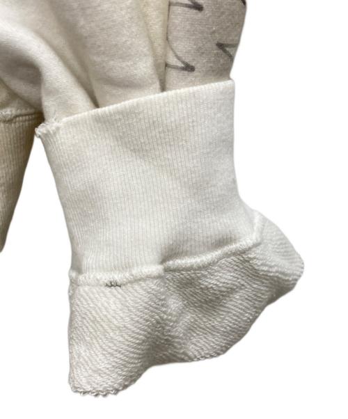 Maison MIHARA YASUHIRO（メゾン ミハラ ヤスヒロ）Maison MIHARA YASUHIRO (メゾン ミハラ ヤスヒロ) ヴィンテージ加工パーカー ホワイト サイズ:freeの古着・服飾アイテム